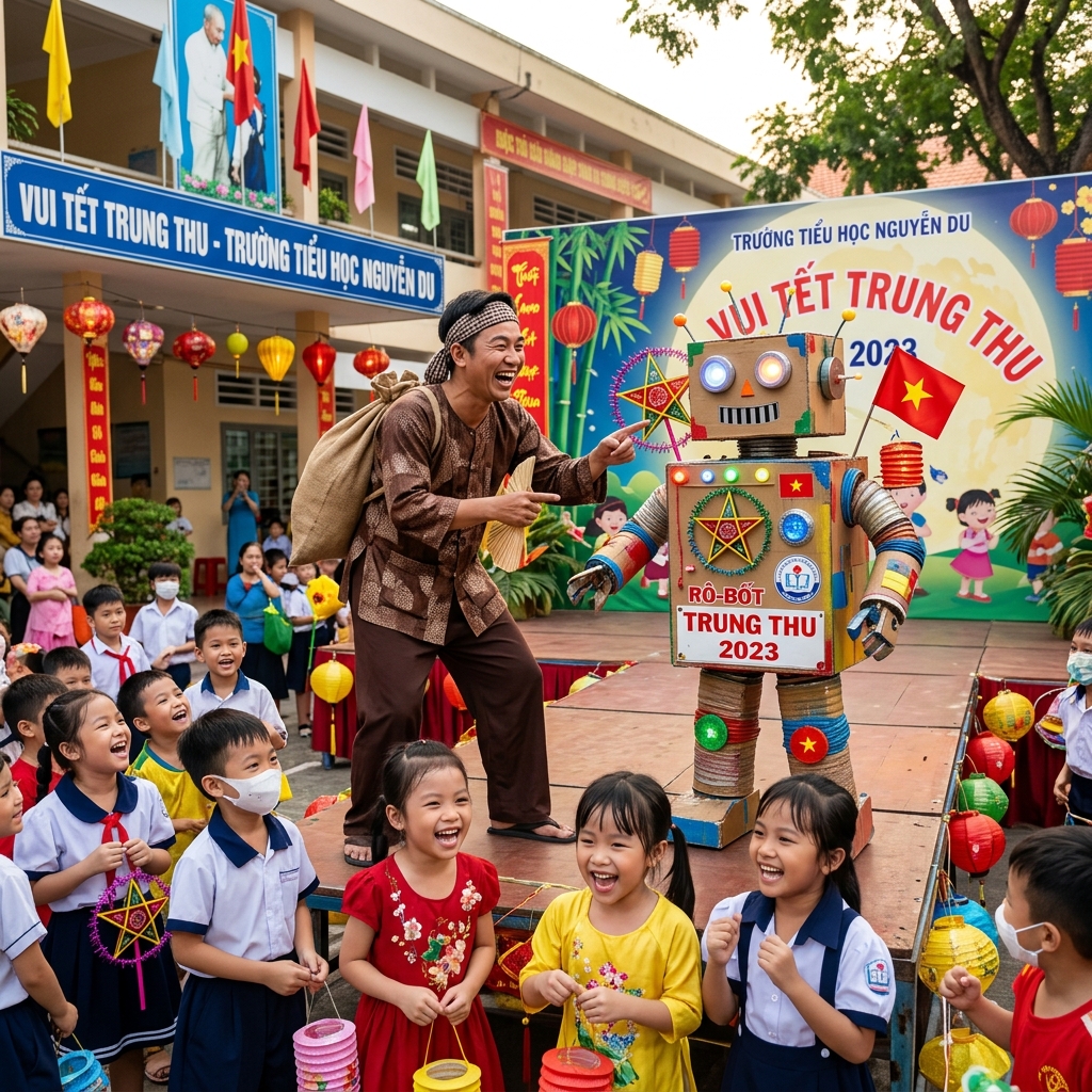 Hoạt Cảnh Trăng Báo Động Hài Hước