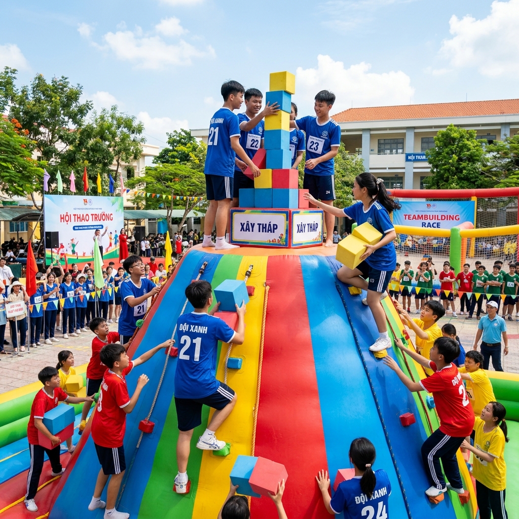 Trải Nghiệm 3: Teambuilding Chinh Phục Mục Tiêu
